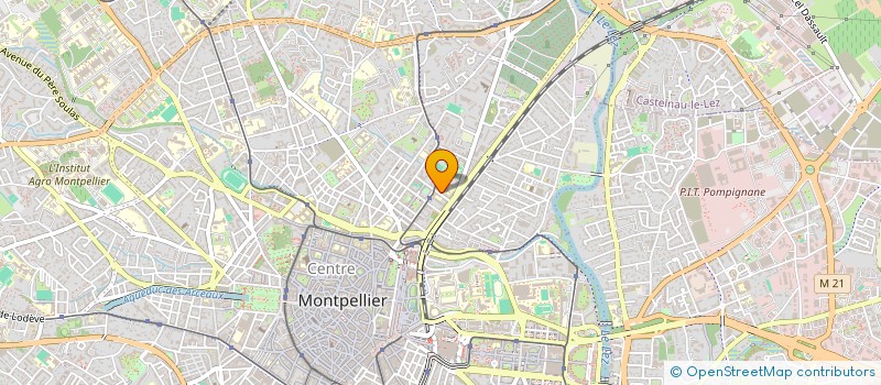 localisation de l'entreprise MONSIEUR LUDOVIK LACROIX à MONTPELLIER