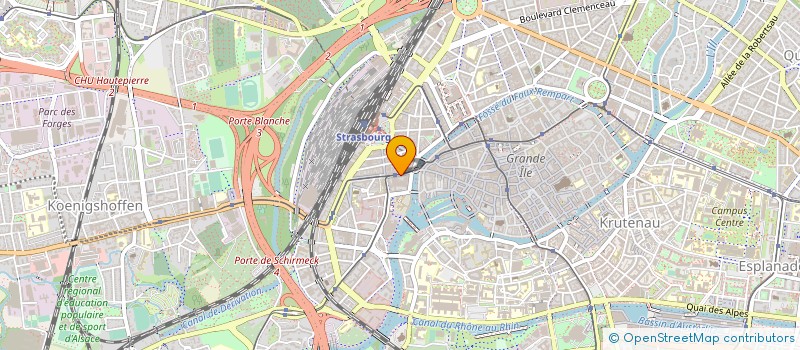 localisation de l'entreprise MONSIEUR LUDOVINO CUNHA TCHIKOVELO à STRASBOURG