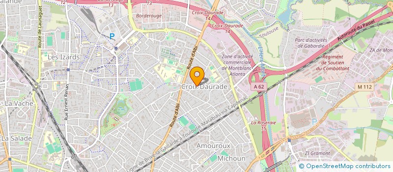 localisation de l'entreprise MONSIEUR LUDRICK ATTICA  TOULOUSE