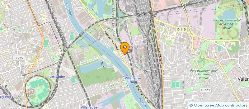 localisation de l'entreprise MONSIEUR LUDWIG AUPRA  CHAMPIGNY-SUR-MARNE