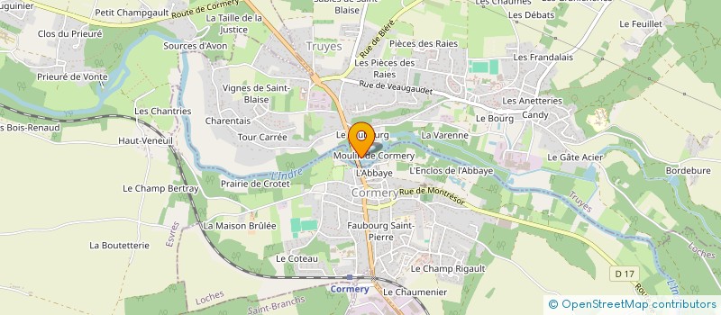 localisation de l'entreprise MONSIEUR LUDWIG AUVINET  TRUYES