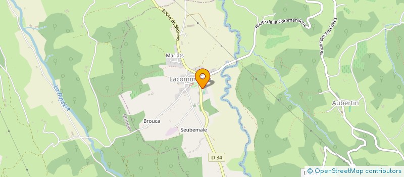 localisation de l'entreprise MONSIEUR LUDWIG BONMARIN  LACOMMANDE