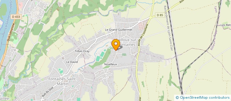 localisation de l'entreprise MONSIEUR LUDWIG BONNET  FLEURIEU-SUR-SAONE