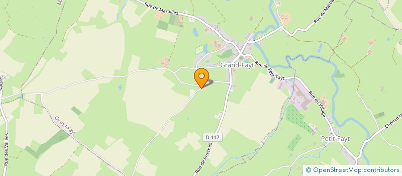 localisation de l'entreprise MONSIEUR LUDWIG CORNETTE  GRAND-FAYT