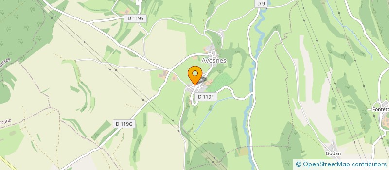 localisation de l'entreprise MONSIEUR LUDWIG DAGOREAU  AVOSNES