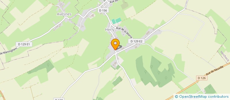 localisation de l'entreprise MONSIEUR LUDWIG DUCATEZ  HERLY