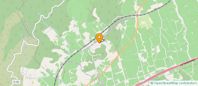 localisation de l'entreprise MONSIEUR LUDWIG FLOHIC  PUGET-VILLE