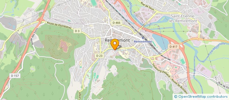 localisation de l'entreprise MONSIEUR LUDWIG GALLET  REMIREMONT