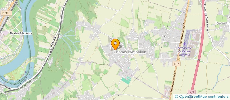 localisation de l'entreprise MONSIEUR LUDWIG HENRIQUES  CHONAS-L'AMBALLAN
