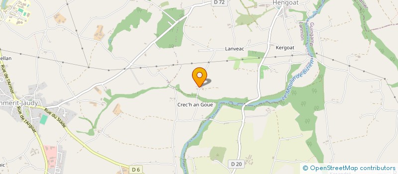 localisation de l'entreprise MONSIEUR LUDWIG L'EGARET  LA ROCHE-JAUDY