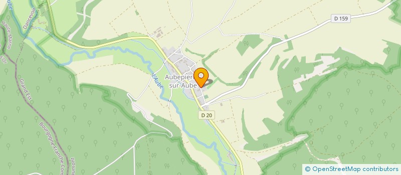 localisation de l'entreprise MONSIEUR LUDWIG LEGRAND à AUBEPIERRE-SUR-AUBE