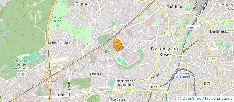 localisation de l'entreprise MONSIEUR LUDWIG MARNAT à CLAMART
