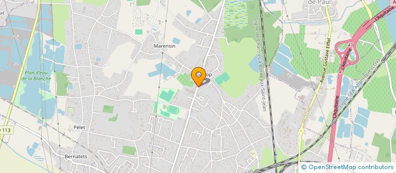 localisation de l'entreprise MONSIEUR LUDWIG MEYNIEU  AMBARES-ET-LAGRAVE