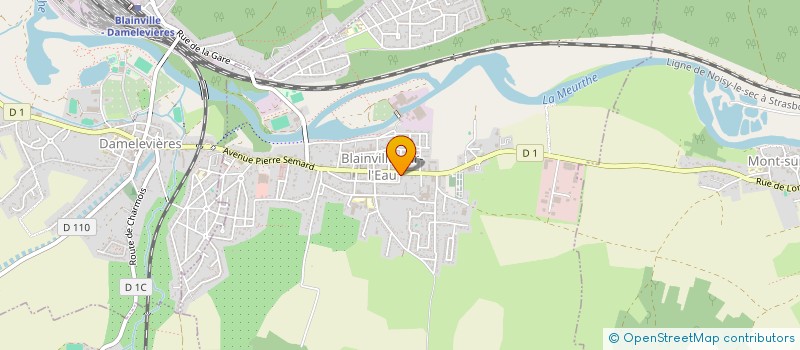localisation de l'entreprise MONSIEUR LUDWIG MISCHLER  BLAINVILLE-SUR-L'EAU