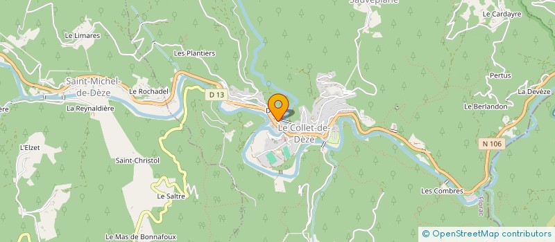 localisation de l'entreprise MONSIEUR LUDWIG MOLINES  ROBION