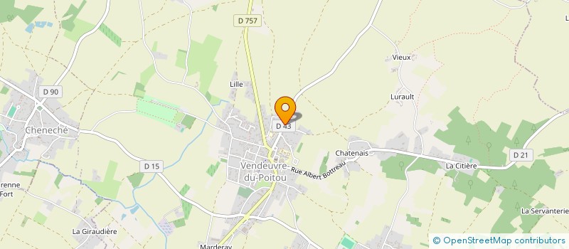 localisation de l'entreprise MONSIEUR LUDWIG MOREL  SAINT-MARTIN-LA-PALLU