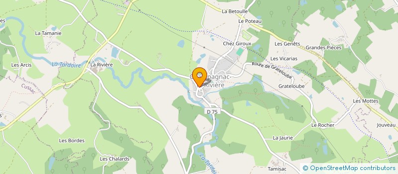 localisation de l'entreprise MONSIEUR LUDWIG OLDE RIKKERT à CHAMPAGNAC-LA-RIVIERE