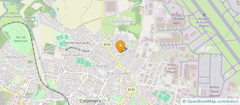 localisation de l'entreprise MONSIEUR LUDWIG PASENAU à COLOMIERS