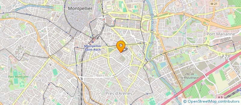localisation de l'entreprise MONSIEUR LUDWIG SALNAVE à MONTPELLIER