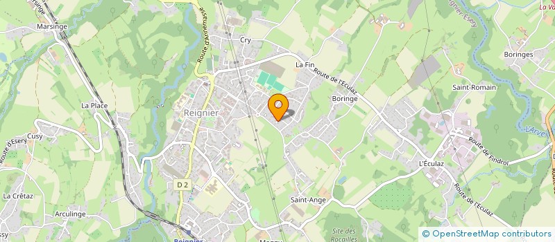 localisation de l'entreprise MONSIEUR LUDWIG TROSSEL à REIGNIER-ESERY