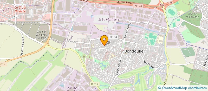 localisation de l'entreprise MONSIEUR LUDWIG ZEEB à BONDOUFLE