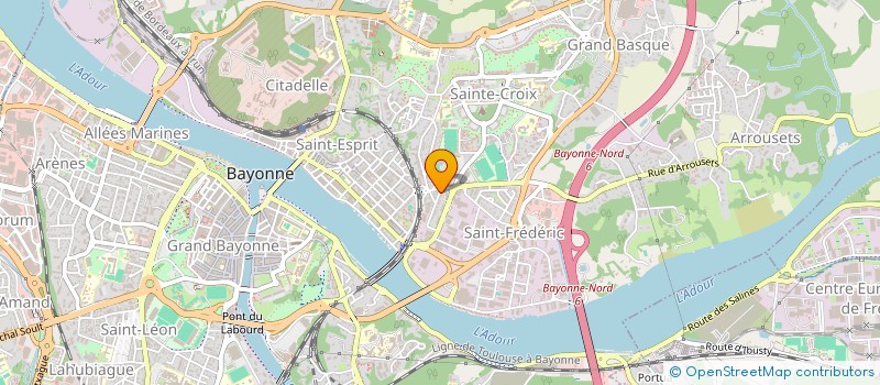 localisation de l'entreprise MONSIEUR LUDWIK MICHEL HENRI CLEACH à BAYONNE