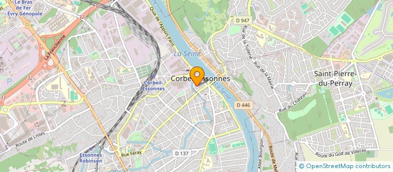 localisation de l'entreprise MONSIEUR LUHAN FONSECA CARVALHO à CORBEIL-ESSONNES