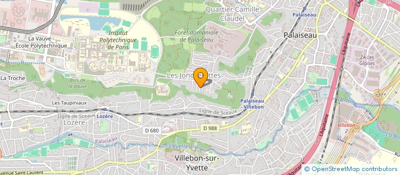 localisation de l'entreprise MONSIEUR LUI HO à PALAISEAU
