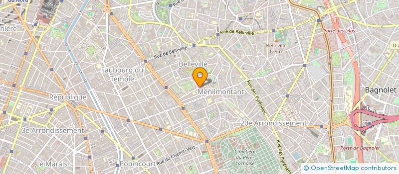 localisation de l'entreprise MONSIEUR LUIBISA PAVLOVIC  PARIS