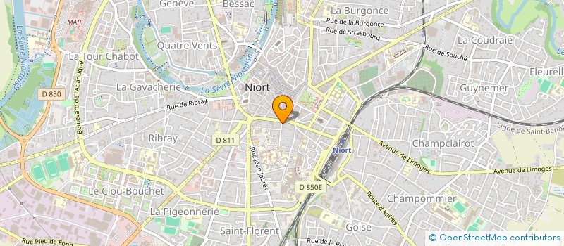 localisation de l'entreprise MONSIEUR LUIDGI SALMACIS à NIORT