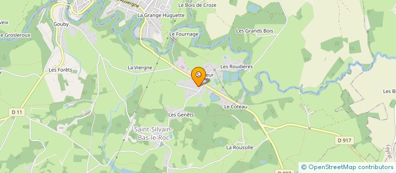 localisation de l'entreprise MONSIEUR LUIDGY LOBRY à SAINT-SILVAIN-BAS-LE-ROC