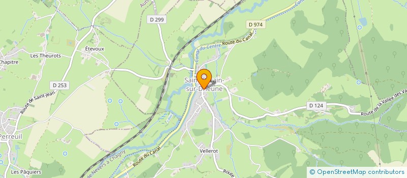 localisation de l'entreprise MONSIEUR LUIGGI CARDOSO  SAINT-BERAIN-SUR-DHEUNE