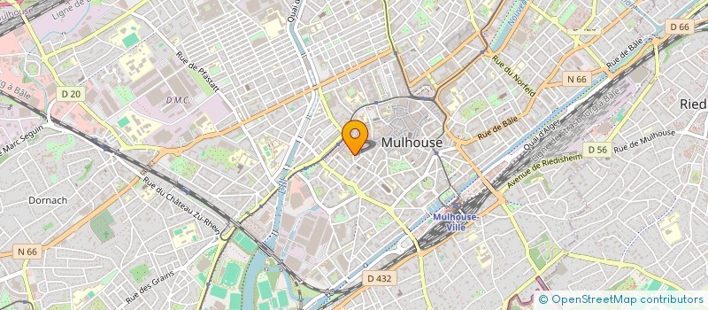 localisation de l'entreprise MONSIEUR LUIGGY MEJIA PANIAGUA  MULHOUSE