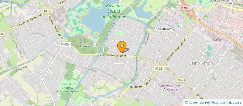 localisation de l'entreprise MONSIEUR LUIGI ANTHONY SCHANEWALD  TOURNEFEUILLE