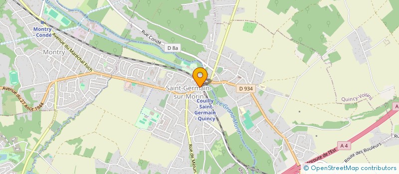 localisation de l'entreprise MONSIEUR LUIGI AQUINO  SAINT-GERMAIN-SUR-MORIN