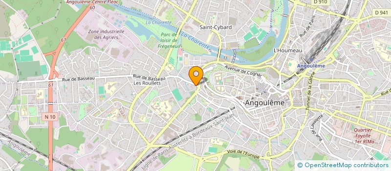 localisation de l'entreprise MONSIEUR LUIGI BARONE à ANGOULEME