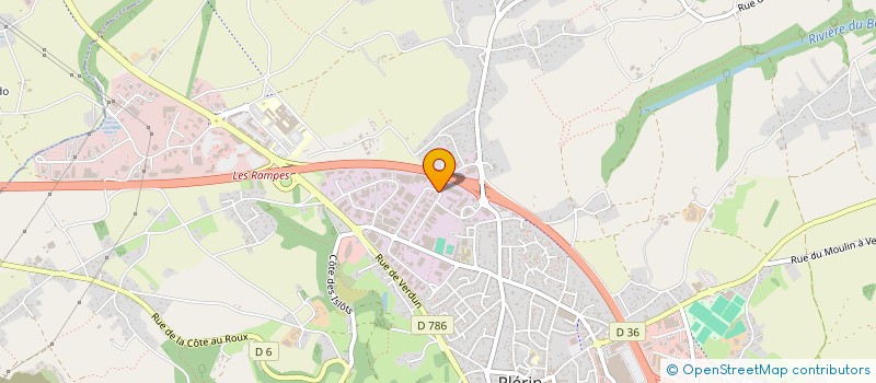 localisation de l'entreprise MONSIEUR LUIGI BORGHETTO  PLERIN