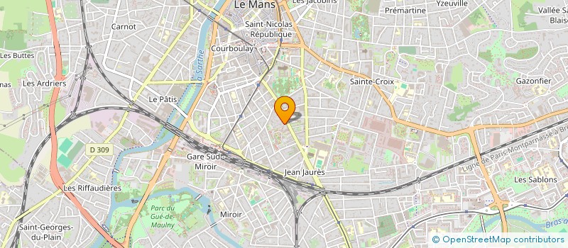 localisation de l'entreprise MONSIEUR LUIGI BUONAVOGLIA  LE MANS