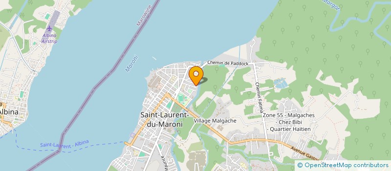 localisation de l'entreprise MONSIEUR LUIGI CANETTA à SAINT-LAURENT-DU-MARONI