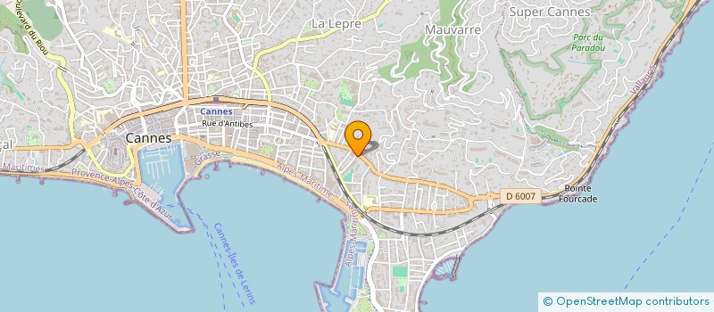 localisation de l'entreprise MONSIEUR LUIGI CAPUANO  CANNES