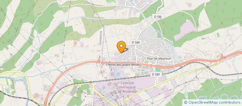 localisation de l'entreprise MONSIEUR LUIGI CARAMANNA MIGLIORE  MEYREUIL