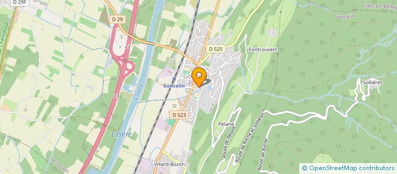 localisation de l'entreprise MONSIEUR LUIGI CARROZZA à GONCELIN