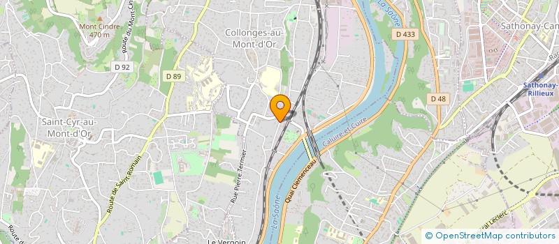 localisation de l'entreprise MONSIEUR LUIGI CELSA  COLLONGES-AU-MONT- D OR