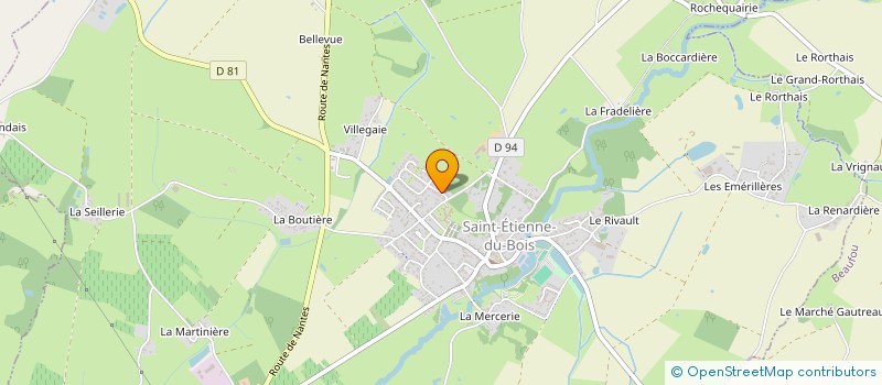 localisation de l'entreprise MONSIEUR LUIGI COTTY  GRAND'LANDES