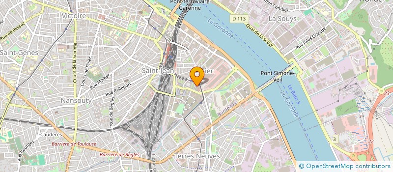 localisation de l'entreprise MONSIEUR LUIGI DI CROCCO  BORDEAUX