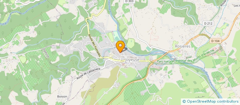 localisation de l'entreprise MONSIEUR LUIGI DI NATALI  LABLACHERE