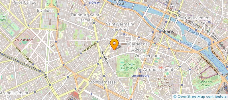 localisation de l'entreprise MONSIEUR LUIGI DIOMAIUTO  PARIS