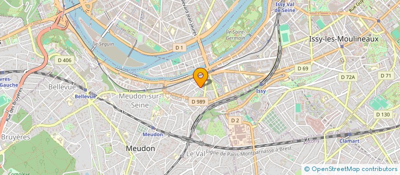 localisation de l'entreprise MONSIEUR LUIGI ERBA à ISSY-LES-MOULINEAUX