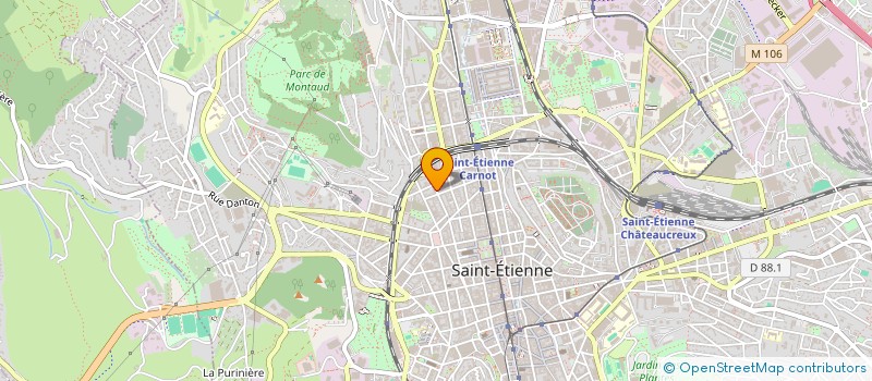 localisation de l'entreprise MONSIEUR LUIGI FAZIO  SAINT-ETIENNE