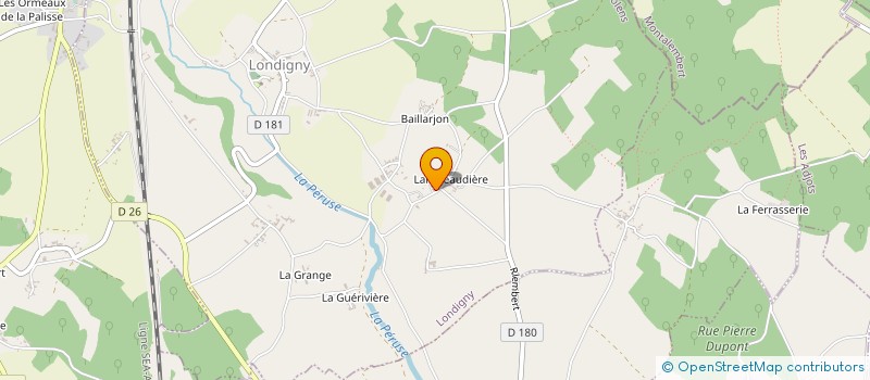 localisation de l'entreprise MONSIEUR LUIGI GANTIER à LONDIGNY